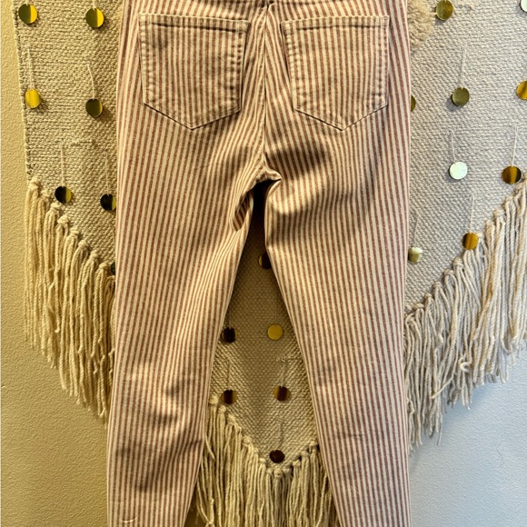 EUC Paige Striped Jeans - Picture 2 of 5